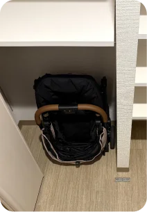 ペットカート置き場